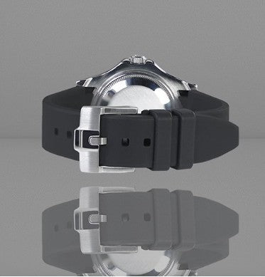 Rubber B Strap M316 Black with buckle