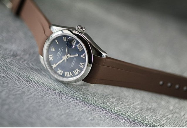 Rubber B Strap M316 Brown with buckle