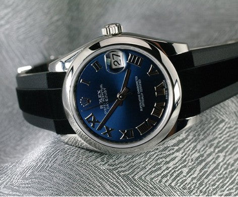 Rubber B Strap M216 Black/ Tuxedo velour