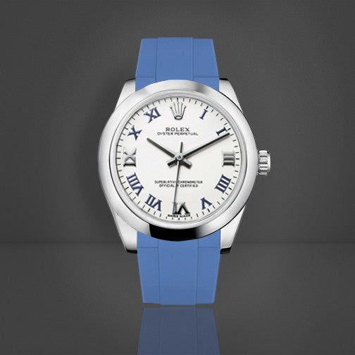 Rubber B Strap M216 Blue