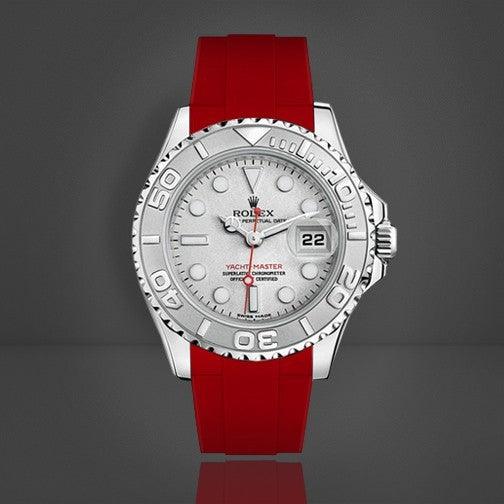 Rubber B Strap M317 Red with buckle