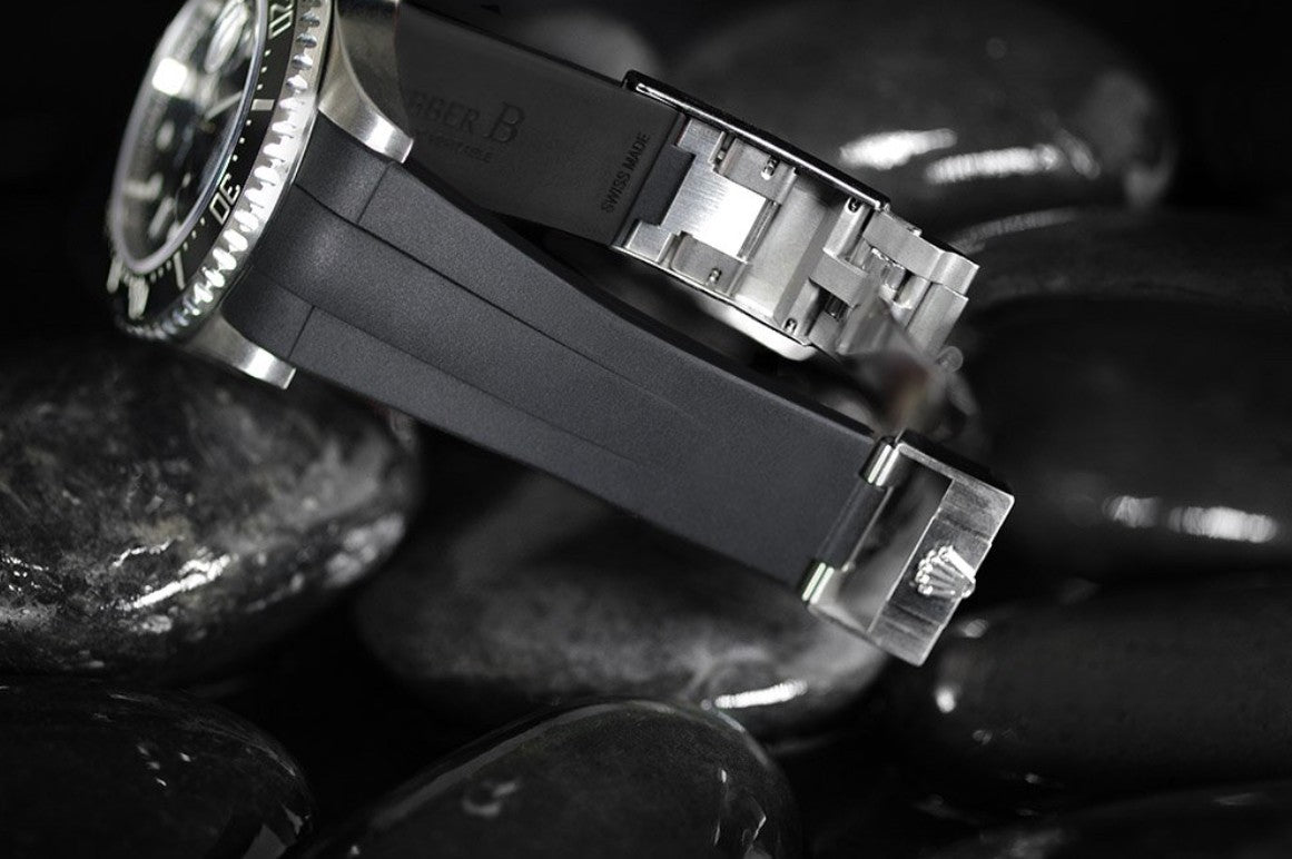 Rubber B strap M112 Black