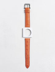Bracelet Camille Fournet Autruche orange