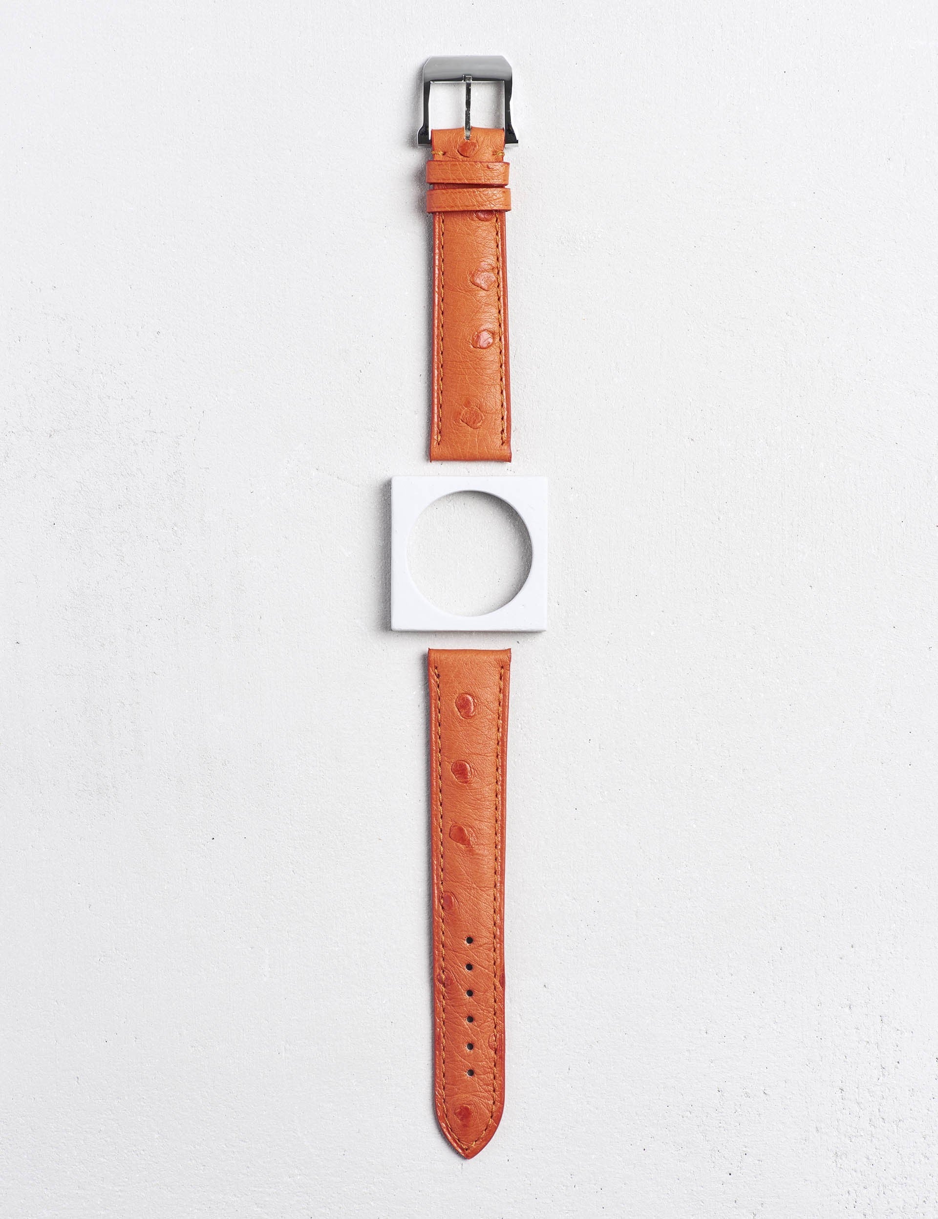 Bracelet Camille Fournet Autruche orange