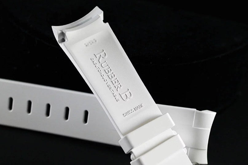 Rubber B strap M113 Black with buckle