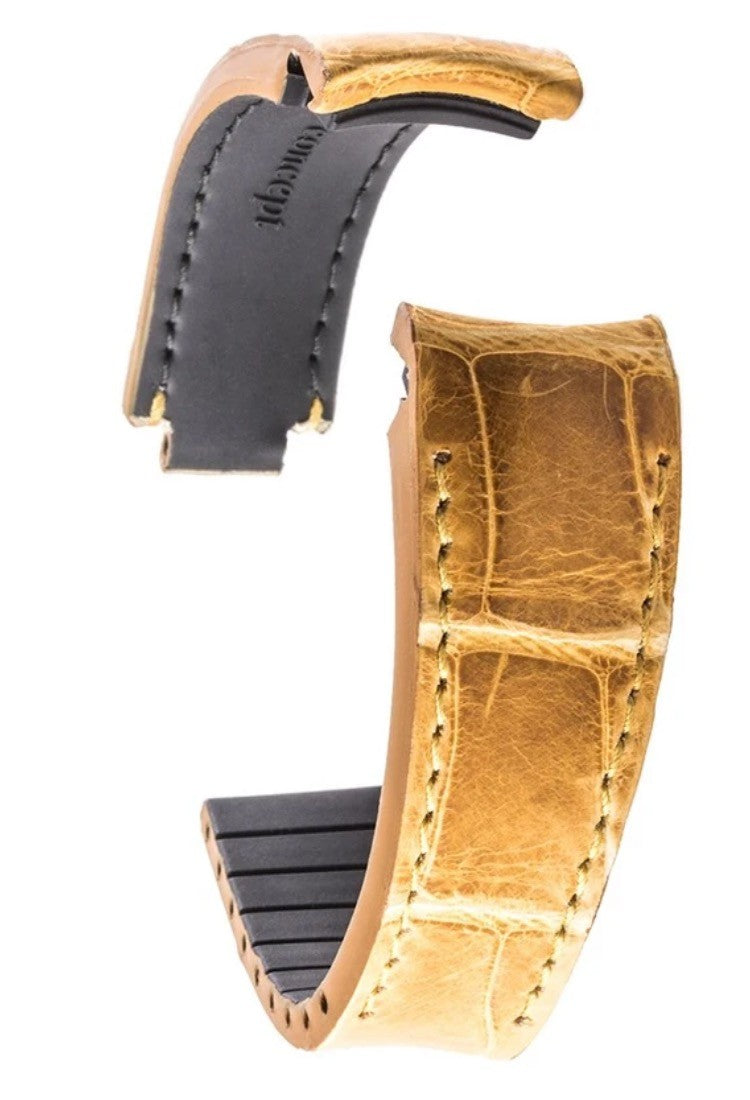 R-Strap - Alligator strap for Rolex - Honey (Special Tanning)