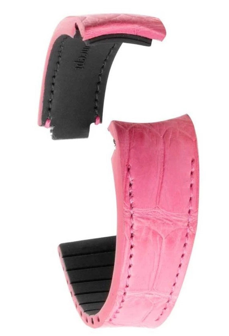 R-Strap - Alligator leather strap for Rolex - Rose
