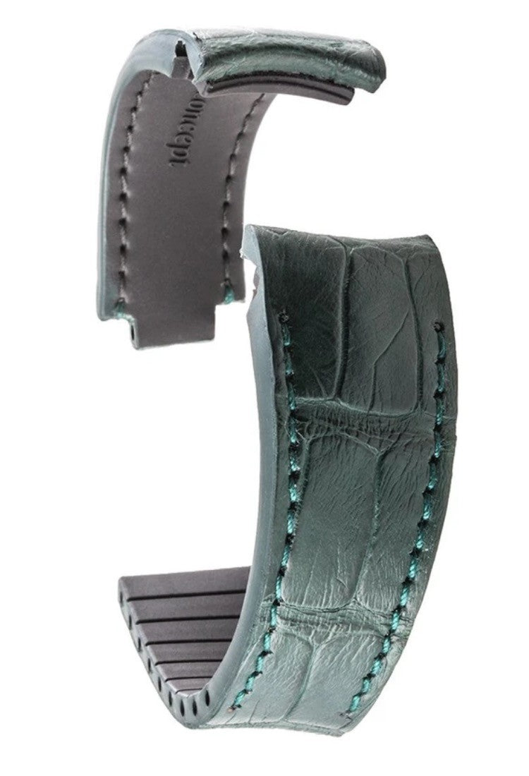 R-Strap Bracelet Aligator pour Rolex - Vert