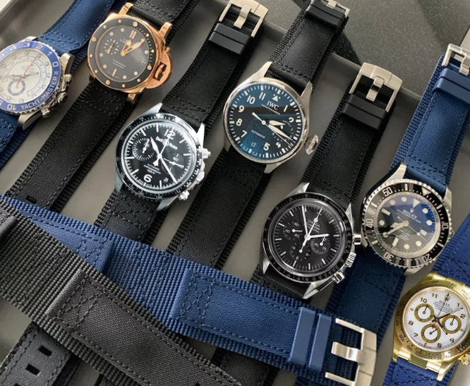 Rubber B Tang Buckle Rubber Cuff Series - Sahara Tan