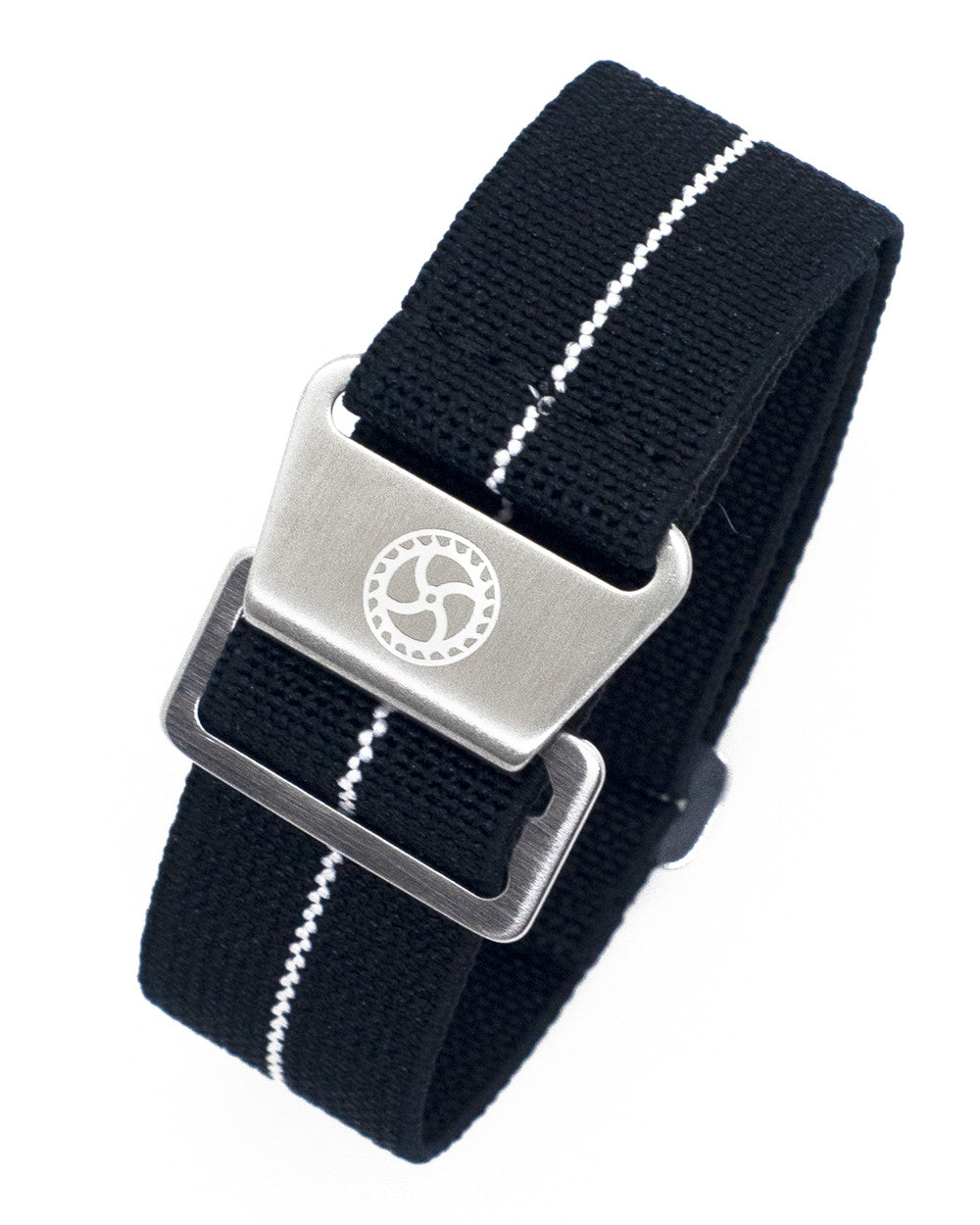 BRACELET PARACHUTE - Noir / Blanc