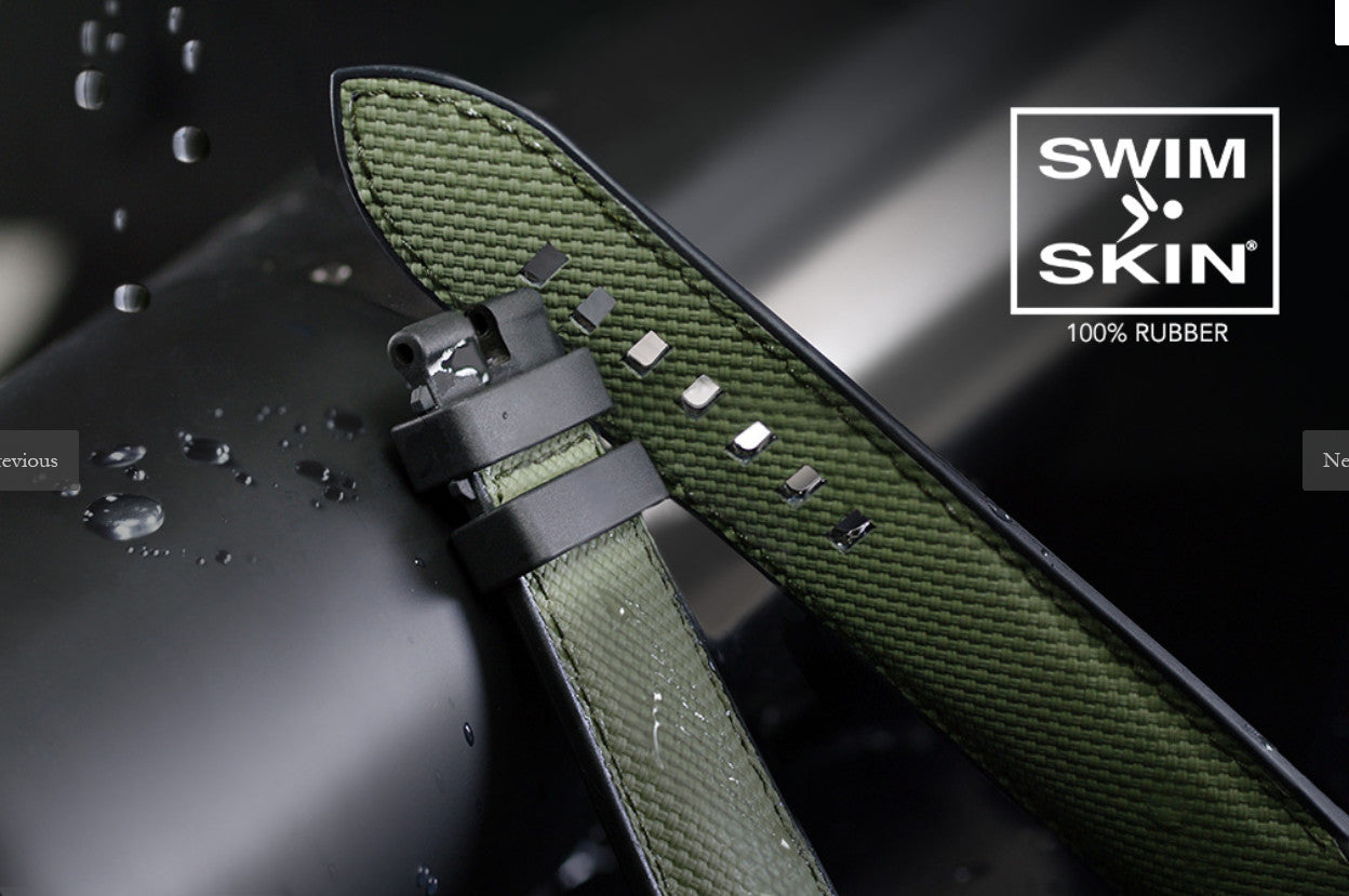 Rubber B strap Ballistic SwimSkin PS24 Military Green