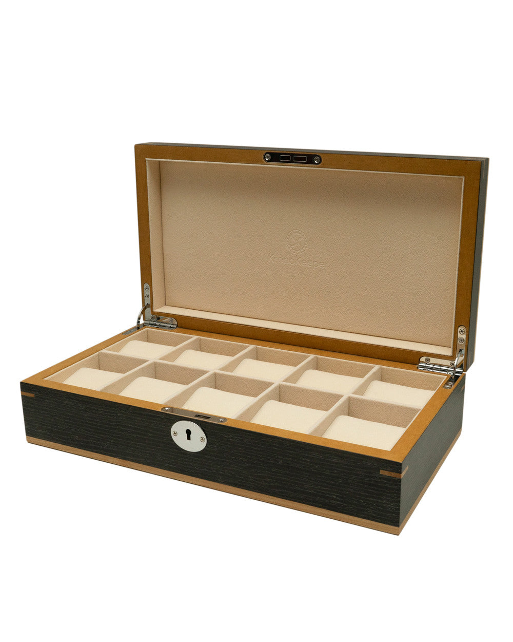 Boîte à montres Clipperton 10 en bois gris