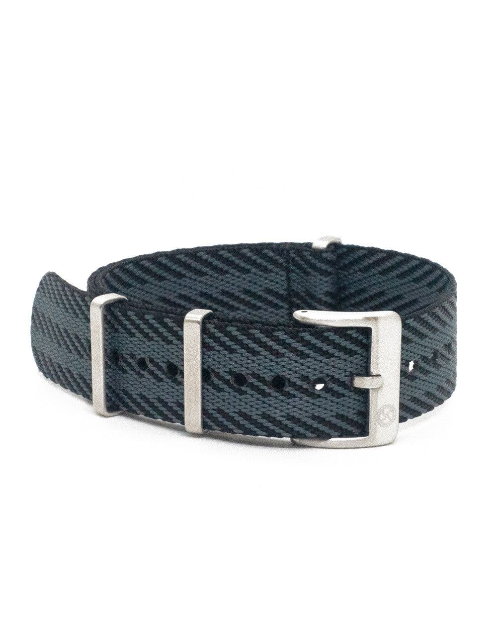 BRACELET NATO PREMIUM - Noir/Gris