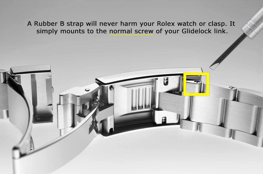 Bracelet RubberB M104 Vert