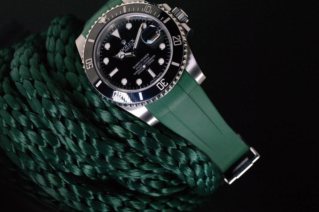 Bracelet RubberB M104 Vert