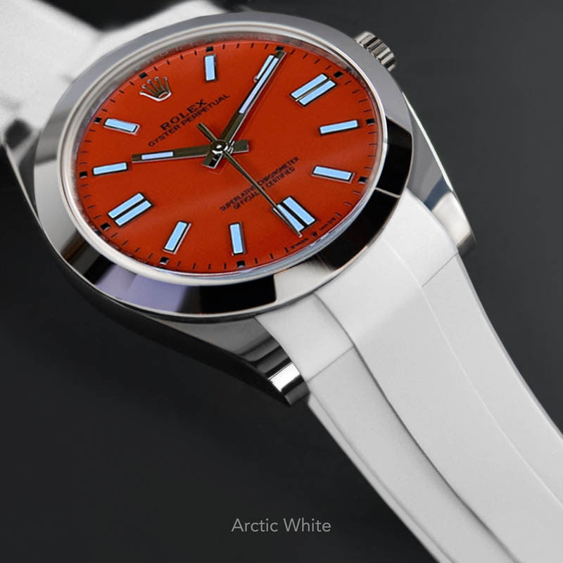 Rubber B strap M141 White with buckle 