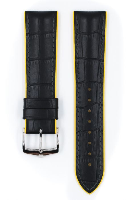 Andy Hirsch Watch Strap Black/Yellow