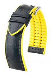 Andy Hirsch Watch Strap Black/Yellow