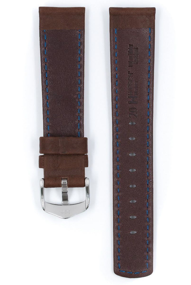 Bracelet pour montre Mariner Hirsch Brun