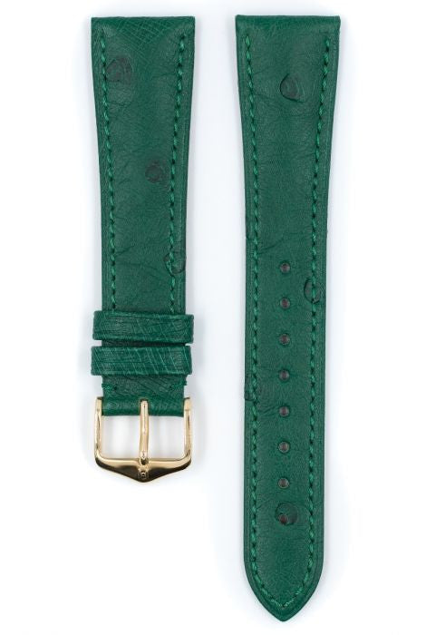 Bracelet pour montre Massai Ostrich Hirsch Vert