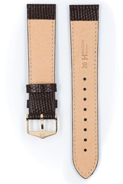 Bracelet pour montre Rainbow Hirsch Marron