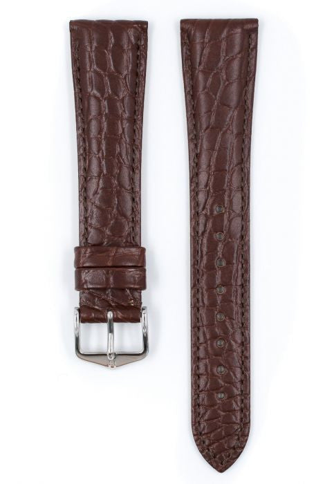 Bracelet pour montre Regent Hirsch Marron