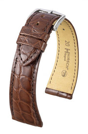 Bracelet pour montre Regent Hirsch Marron