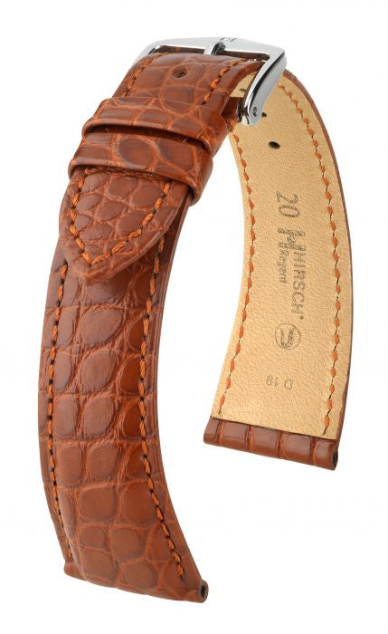 Bracelet pour montre Regent Hirsch Bordeau