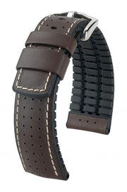 Tiger Hirsch Watch Strap Brown/Black