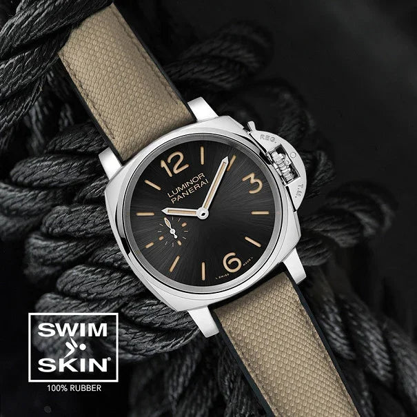 Bracelet RubberB Ballistic SwimSkin PS22 - Beige - vue détail