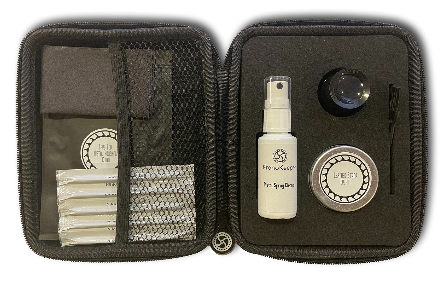 Kit de nettoyage pour bracelets cuir et bracelets métal Kronokeeper