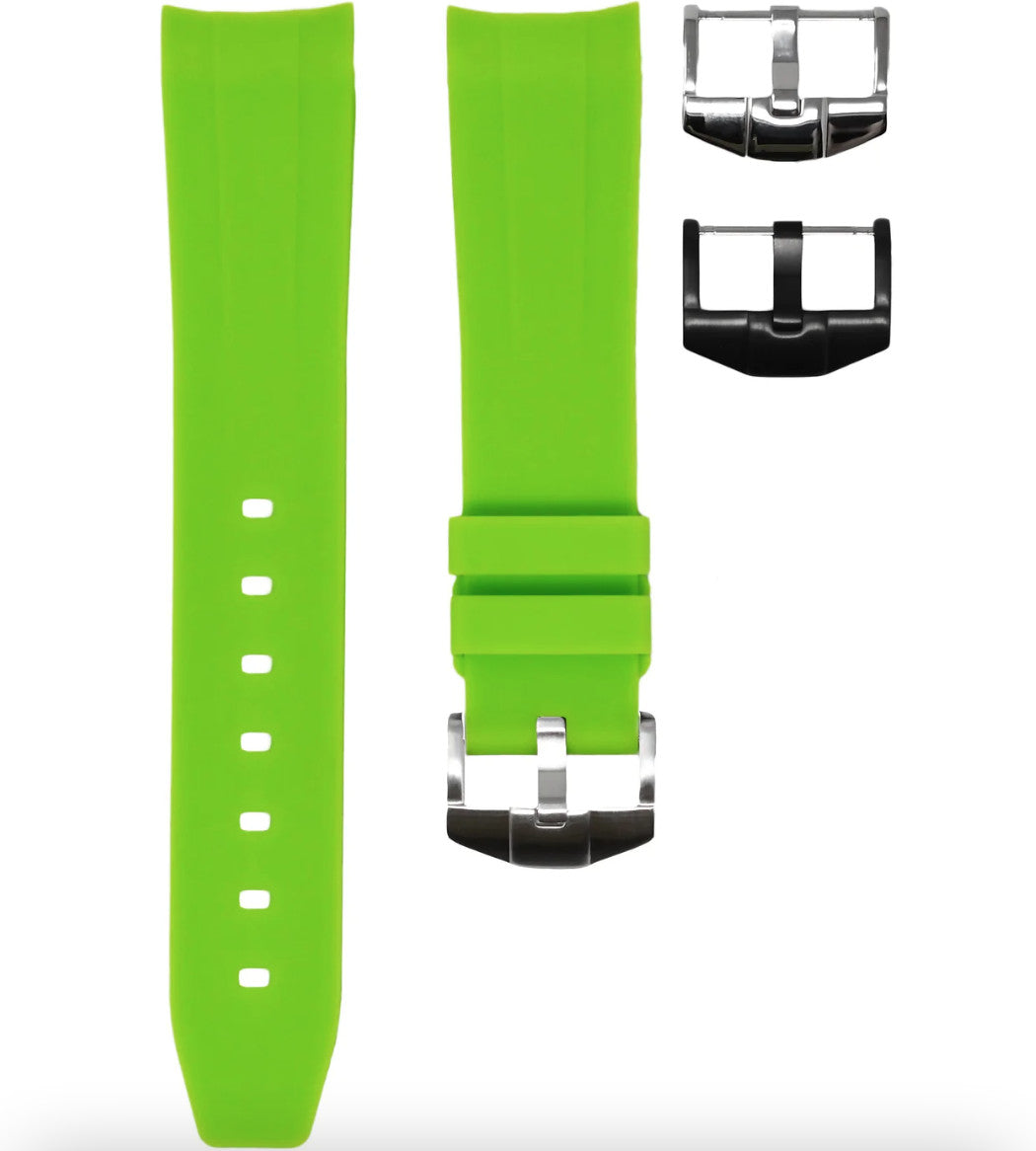 Bracelet caoutchouc horus lime