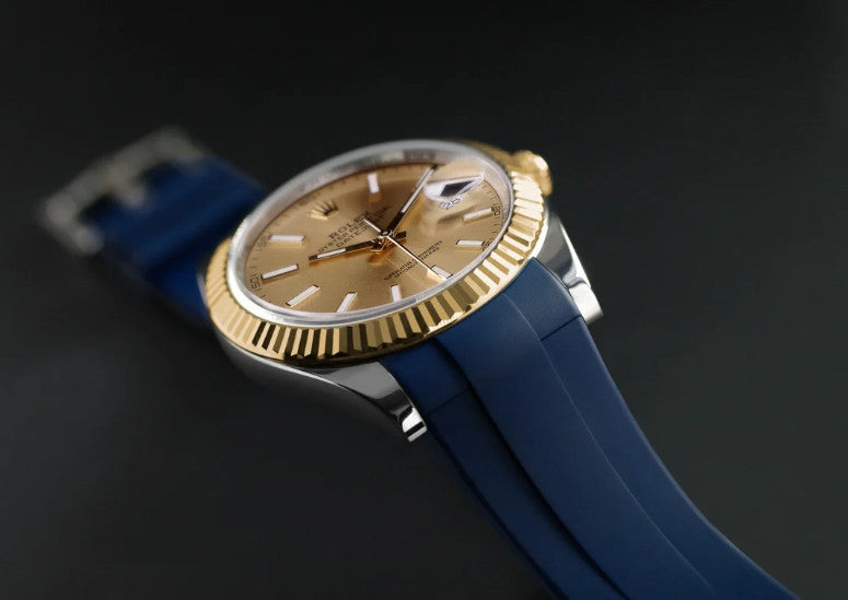 Rubber B strap M236 Navy with buckle 