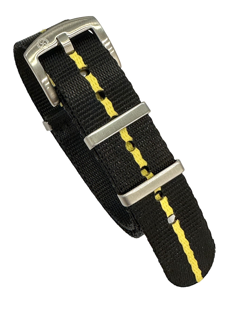 Seat Belt Nato - Noir/Jaune