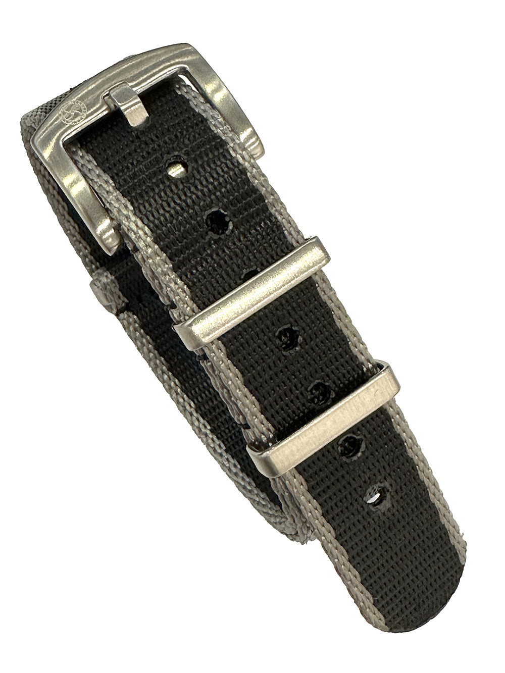 Seat Belt Nato - Gris/Noir