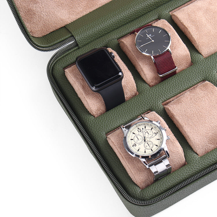 KronoKeeper - Tiboulen: Ecrin de voyages pour 8 montres