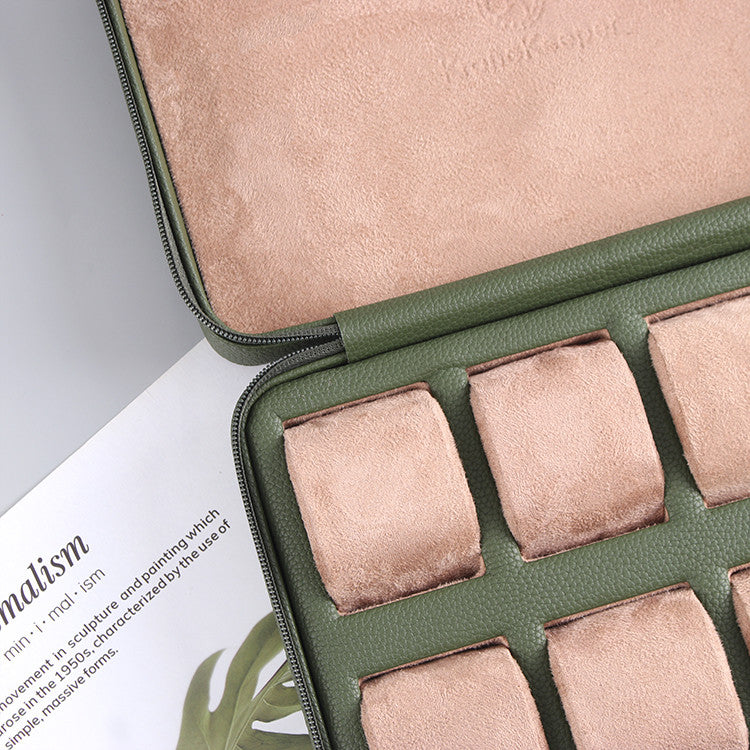 KronoKeeper - Tiboulen: Ecrin de voyages pour 8 montres