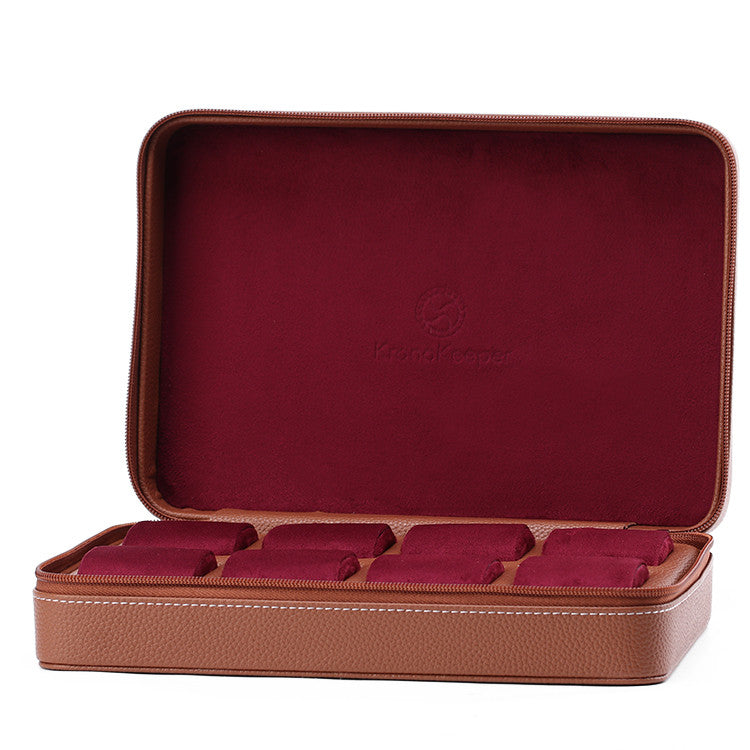 KronoKeeper - Tiboulen: Ecrin de voyages pour 8 montres