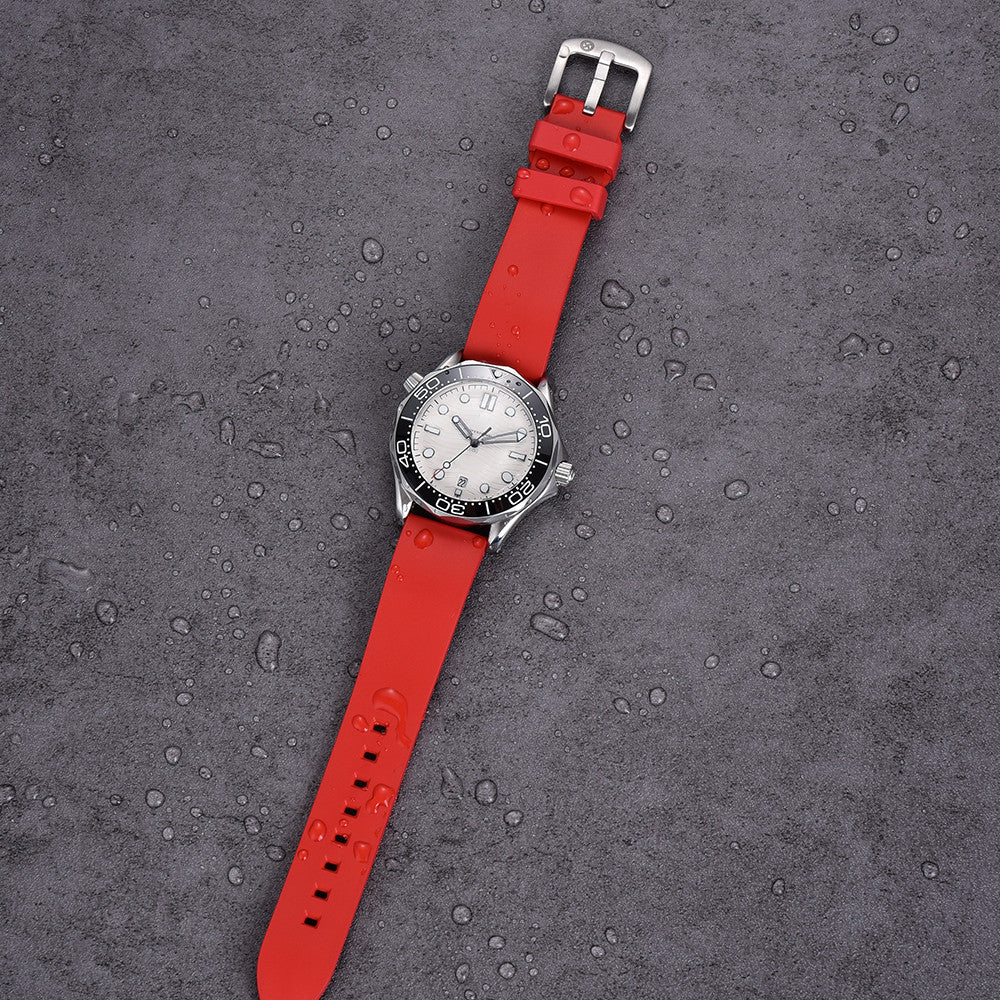 Bracelet KronoKeeper caoutchouc - Marron