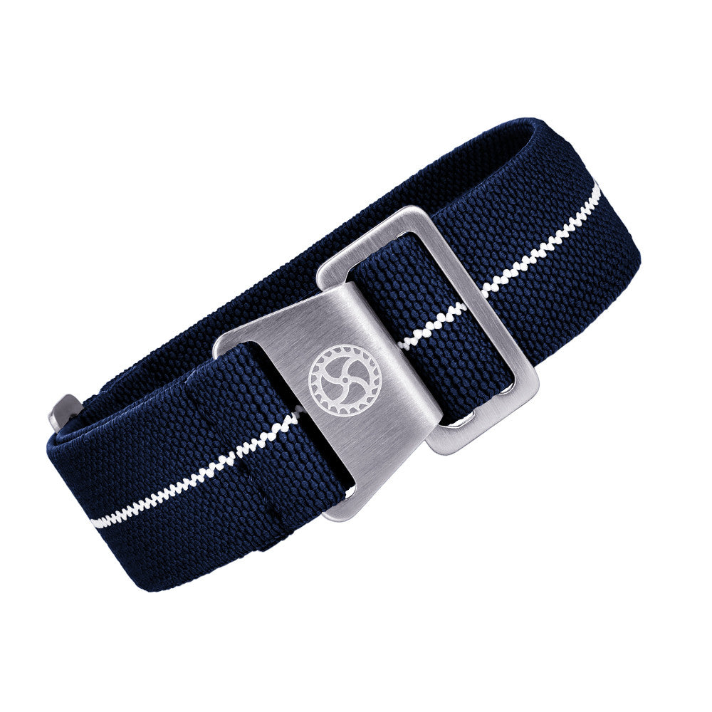 BRACELET PARACHUTE - Bleu Marine /Blanc