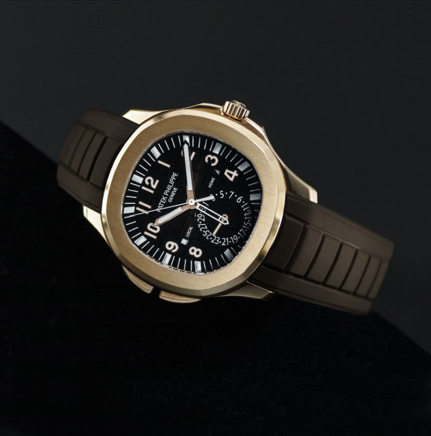 Rubber B strap PK33 Marron