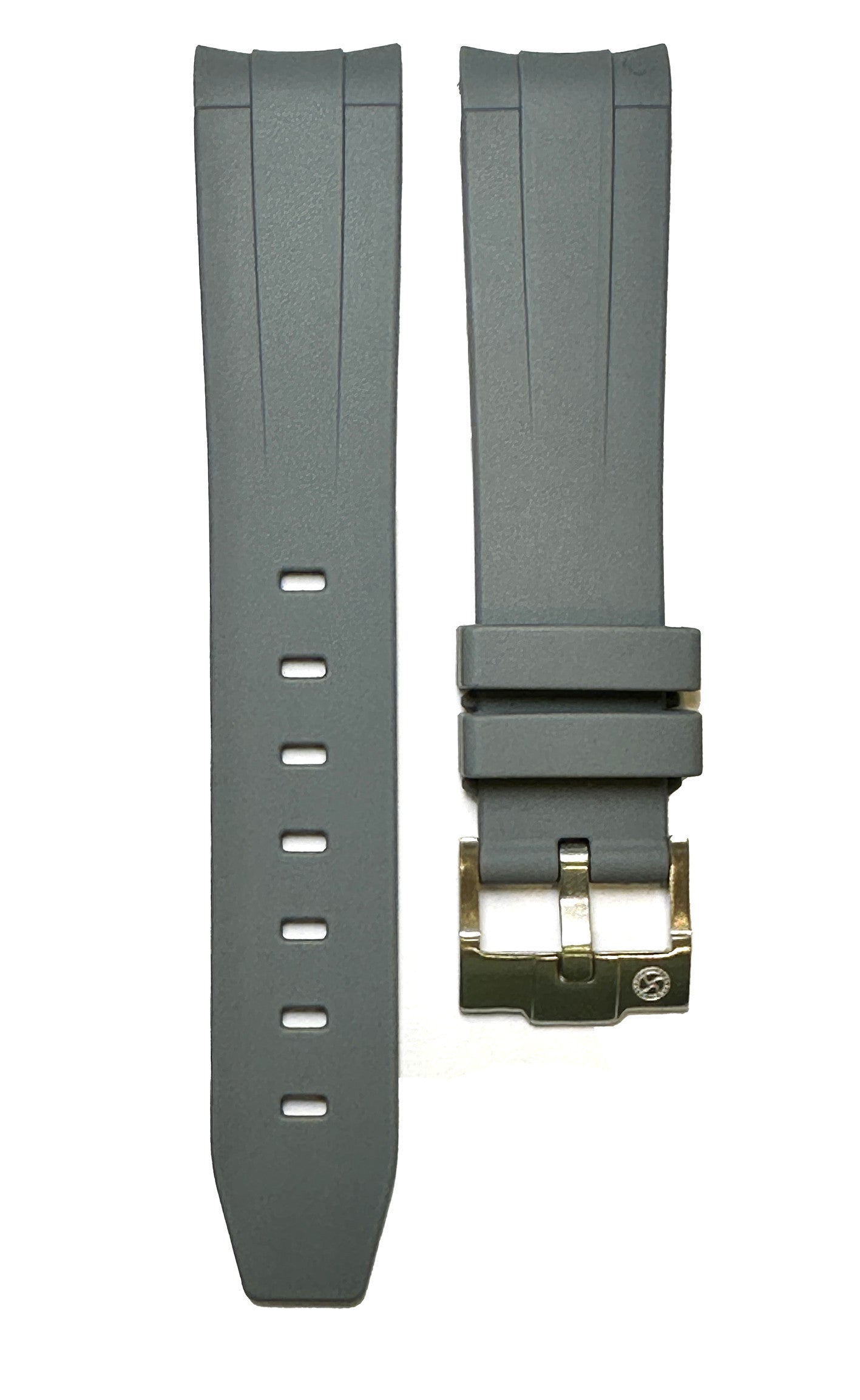 Rubber strap for Omega MoonSwatch - Grey