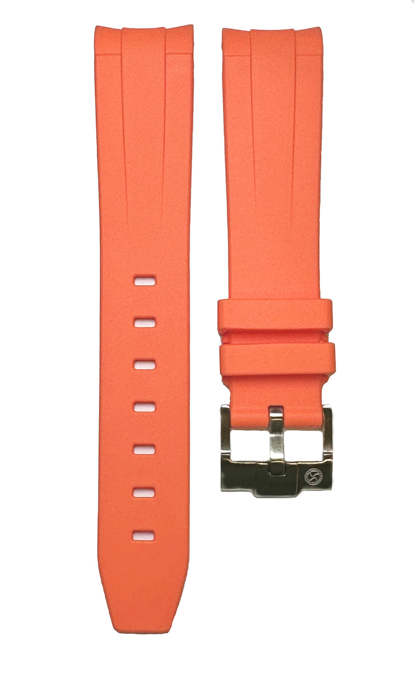 Rubber strap for Omega MoonSwatch - Orange