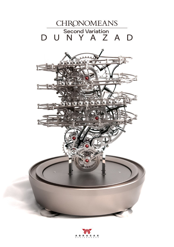 Chronomeans "Dunyazad 175th Night" Rolling Ball Clock