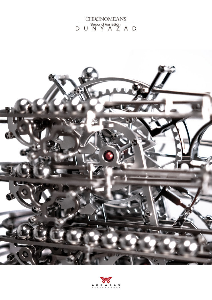 Chronomeans "Dunyazad 175th Night" Rolling Ball Clock