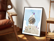 Watchoniste X MisterChrono tirage d'art - To the top - 40x50