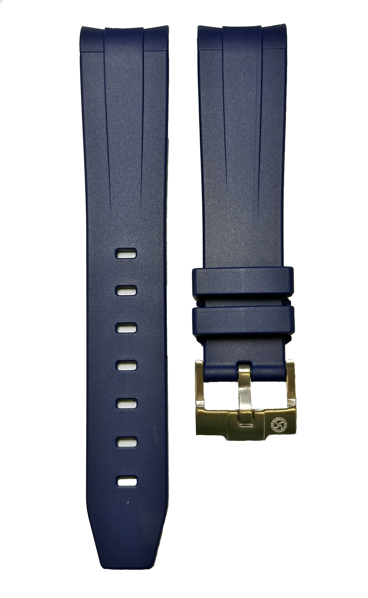 Rubber strap for Omega MoonSwatch - Navy