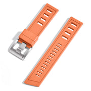 Bracelet Isofrane en caoutchouc - Orange