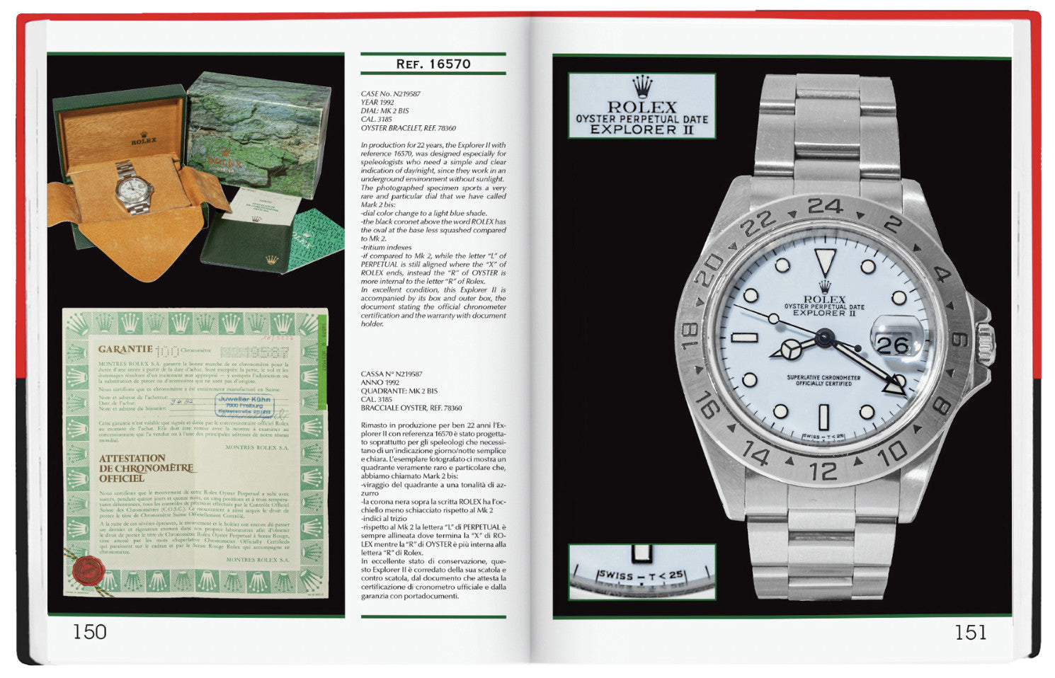 Mondani Book: Rolex Explorer I II & Milgauss