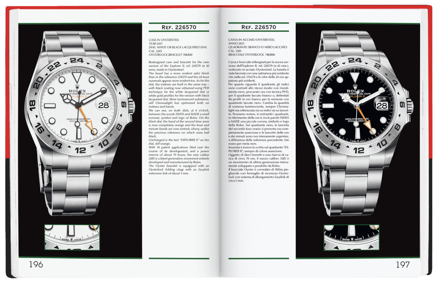 Mondani Book: Rolex Explorer I II & Milgauss
